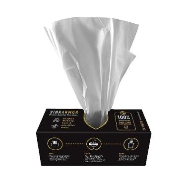 Imagem de SinkArmor – Protetores de pia descartáveis biodegradáveis para barbeiro premium – Aparador de barba para homens – 20 unidades
