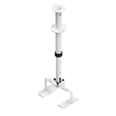 Imagem de Suporte de teto para projetor mini com bandeja até 10 kg com inclinaçã