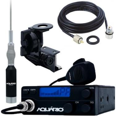 Imagem de Rádio Móvel Px 40 Canais RP-40 Antena Móvel Mola na Base 1,23mts Cabo 