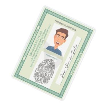 Imagem de Capa Acrílico Para Carteira Identidade Título Eleitor - ByteStore, Tra