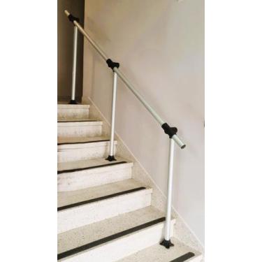 Imagem de Corrimão std2m escada hasa alumínio - HASA CONECTORES