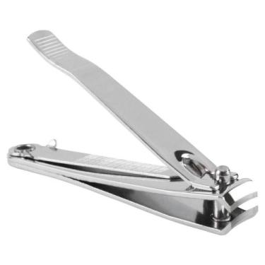 Imagem de Cortador de Unha Clássico Pequeno Simples Aço Inox - Aliança