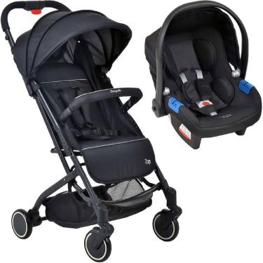 Imagem de Carrinho de Bebe Passeio Bebe Conforto Burigotto Zap Black