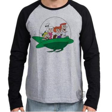 Imagem de Camiseta Manga Longa Os Jetsons nave - Empório Dutra, M  adulto