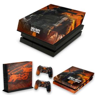 Imagem de Capa Anti Poeira e Skin Compatível PS4 Fat - Call Of Duty Black Ops 6 