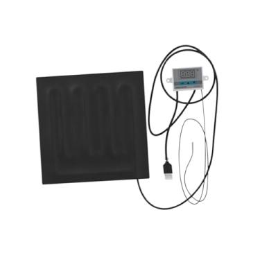 Imagem de Generic Almofada de aquecimento para répteis, tapete de aquecimento para terrário, almofada de aquecimento elétrica multiuso, almofada de aquecimento para,