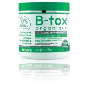 Imagem de Fattore Btox Organique - Máscara Reconstrutora 500g