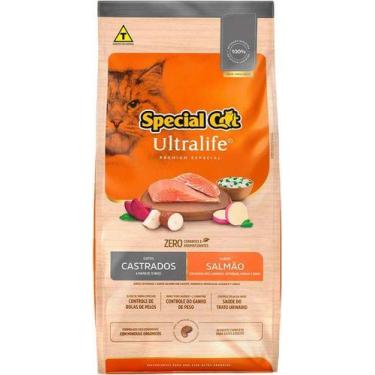 Imagem de Ração Special Cat Ultralife Castrados Salmão 3kg