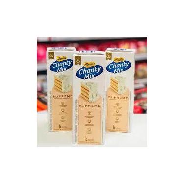 Imagem de Chantilly Amélia Chanty Mix Supreme Vigor 1L Kit 3 Unidades