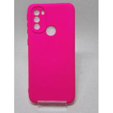 Imagem de Case Capa Capinha Motorola Moto G31 G41 G71 Silicone Aveludada Proteçã
