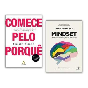 Imagem de Kit Mindset e Comece Pelo Porquê - Objetiva