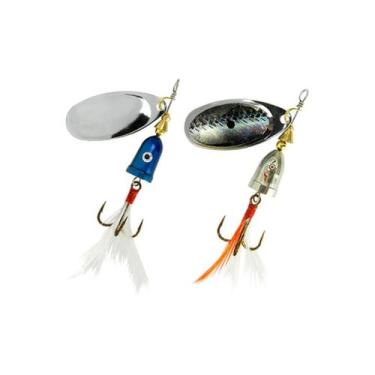 Imagem de Isca Spinner 6g x 2 unidades LQ-9052 0105 - Albatroz - ALBATROZ FISHIN