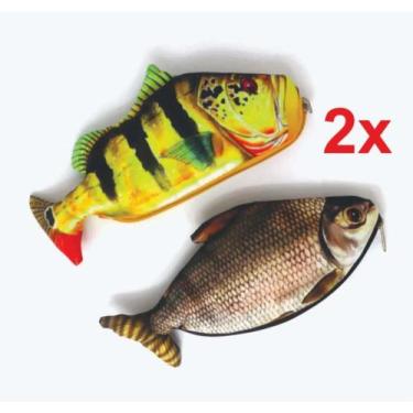 Imagem de Carteira de Peixe Jarqui + Tucunaré - ARTE NATIVA