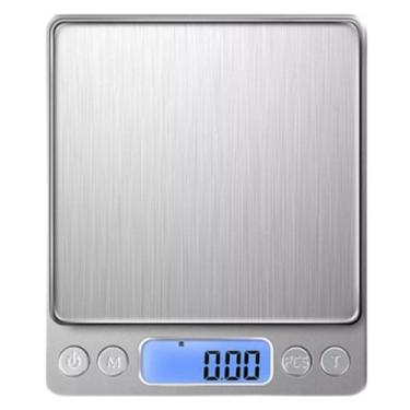 Imagem de Balança Portátil: Cozinha, Bolso, 0,01g - 500g, Led - A.R Variedades M
