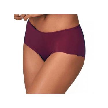 Imagem de Calcinha Classica Virtuel Demillus 057498 T.P/XG, M, 50, Vinho