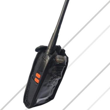 Imagem de Kit 10 Capas De Couro Protetora Para Rádio Baofeng 777S / 888S - LELLI