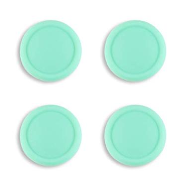 Imagem de eXtremeRate PlayVital Tampas de Joystick Switch, tampas de polegar, capa analógica de silicone para Switch Lite e Joycon OLED – verde menta