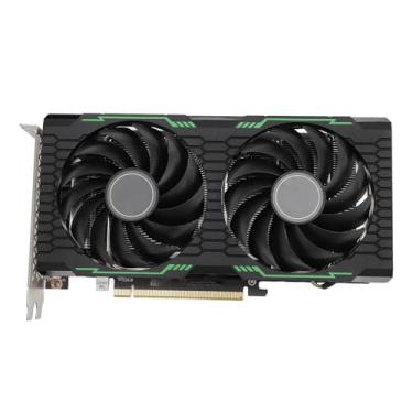 Imagem de Placa Gráfica de 8 GB, Placa Gráfica de Computador DDR5 de 256 Bits, Placa Gráfica de Vídeo para Jogos de Computador 1683 MHz 8000 MHz Com 2 Ventiladores de Resfriamento