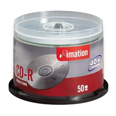 Imagem de Imation Pacote Boombox com 50 CD-Rs, 25 porta-joias e 1 etiqueta N Go
