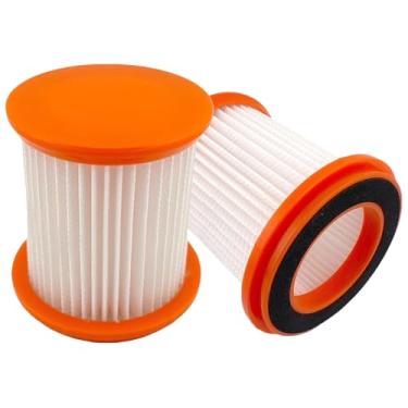 Imagem de SCREENTRONICS Substituição compatível com filtro HEPA de um orifício para aspirador de pó sem fio MOOSOO X6 XL-618A XL-618pro (pacote com 2)