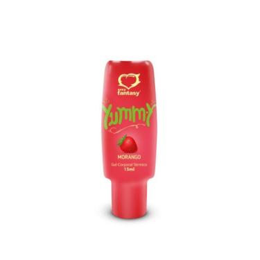 Imagem de Yummy Gel Térmico Comestível para oral - sexy fantasy, Morango