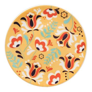 Imagem de Prato De Sobremesa Unni Flowers Oxford Cerâmica 19cm