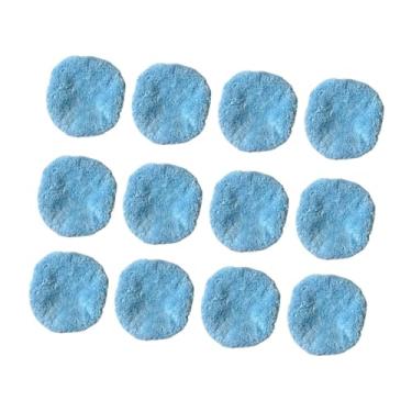 Imagem de Bothyi Paddas de robôs de limpador de janelas, substituição, reutilizável, leve e limpador de janelas Tampa lavável para a janela Porta de vidro, Blue 12 Peças