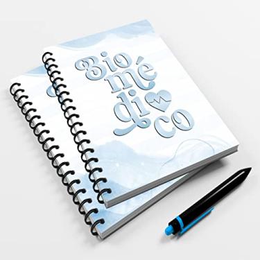 Imagem de Caderno Universitário 96fls Profissão Luxo Biomédicina Mod.2