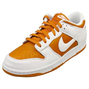 Imagem de Nike Tênis masculino retrô Dunk Low, Branco Game Royal Pure Platinum Preto, 42