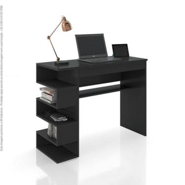 Imagem de Mesa Gamer para computador/Escritorio/jogos Preto com Vermelho - Quase