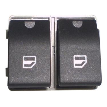 Imagem de Botão Interruptor Do Vidro Eletrico Duplo Dianteiro Vw Dial