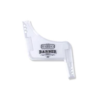 Imagem de Molde Alinhador Pente Régua Barba Bigode Pézinho Barbearia