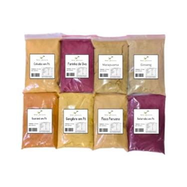 Imagem de Combo Energético Natural - Beterraba, Uva, Ginseng, Gengibre, Maca Peruana, Guaraná, Catuaba, Marapuama