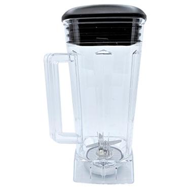 Imagem de Blendin Conjunto Completo De Frascos De Reposição De 64 Onças, Compatível Com Liquidificadores Vitamix Transparente