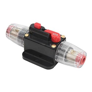 Imagem de Suporte de Disjuntor Reajustável para de Barco - Suporte Em Linha Manual R 2V/48V para Amplificador de Carro, RV, Casa, Marinha, Caminhão (40A)