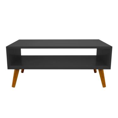 Imagem de Mesa De Centro Pé Palito Laqueada Preto