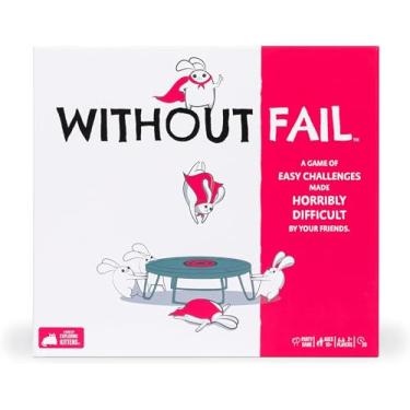 Imagem de Exploding Kittens Without Fail - 150 Cards and Plenty of Pieces for Strategic Gameplay - A New Game Family Games for Kids and Adults - Funny Card Games for Hours of Hilarious Gameplay