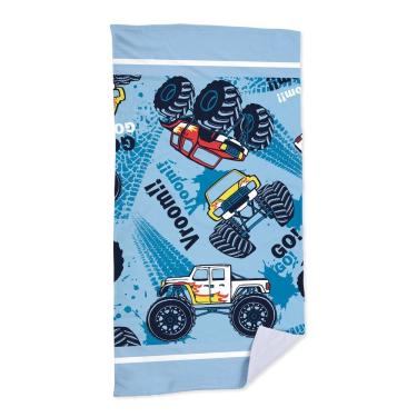 Imagem de Toalha De Praia Monster Truck Tires