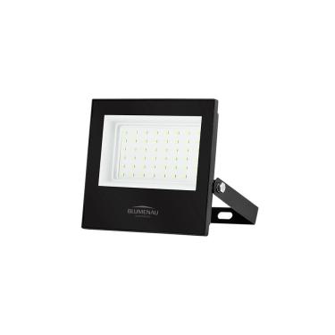 Imagem de Refletor Blumenau Led Play 50w Preto Bivolt Luz Verde