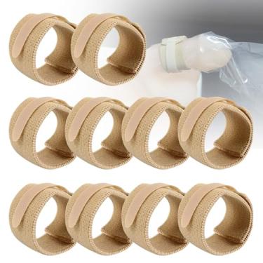 Imagem de Alça masculina externa para catlete - braçadeira peniana sem vazamento, faixa fixadora de bainhas urinárias totalmente ajustável para cirurgia de próstata, suprimentos para incontinência de