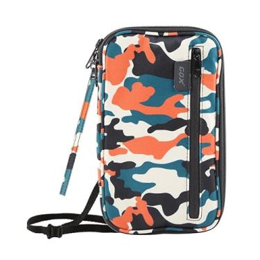 Imagem de Carteira de pescoço com bloqueio de RFID para passaporte familiar bolsa organizadora bolsa de viagem, Multicor, Continue