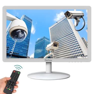 Imagem de Elweyoo Tela De Monitoramento Cctv Branca 19" Com Câmera Segurança E Monitor Multifuncional, Interface Hdmi, Av, Bnc, Vga, Usb, Entrada Para Pc, Resolução 1440 X 900