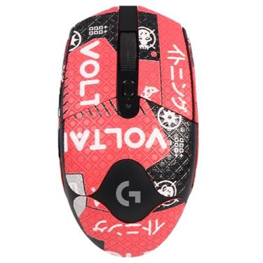 Imagem de NOUKAJU Fita adesiva para mouse com cobertura total para mouse gamer Logitech G305 Lightspeed sem fio, fita antiderrapante para mouse, kit de atualização de mouse profissional pré-cortado e resistente