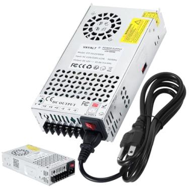 Imagem de VAYALT Fonte De Alimentação Chaveada Dc 12V 41,6A 500W, Ca 110V/220V Para Conversor, Comutação Regulada Universal, Sistema Câmera Cctv, Impressora 3D, Fita Led, Projeto Computador