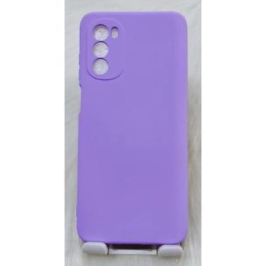 Imagem de Capa Capinha Case Motorola Moto G52/82 Silicone Aveludada Protege Câme