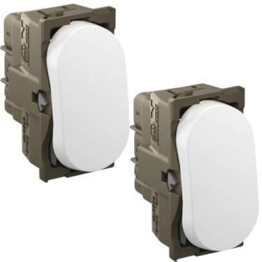 Imagem de Kit 2 Interruptor (módulo) Bipolar Paralelo Nereya 663007 - PIAL