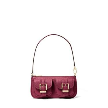 Imagem de Michael Kors Bolsa pequena conversível Zoe, Ferragens douradas/amoreira, One Size