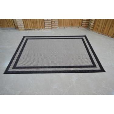Imagem de Mega Tapete para sala Natural Look Moldura B 215x350 cm