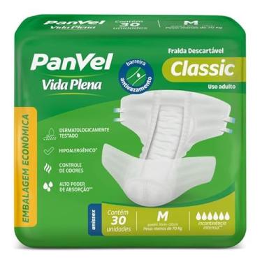 Imagem de FRALDA ADULTO PANVEL VIDA PLENA CLASSIC M 30 UNIDADES