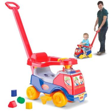 Imagem de Totoka Plus Com Som Carrinho Infantil Triciclo Andador - Cardoso Toys,